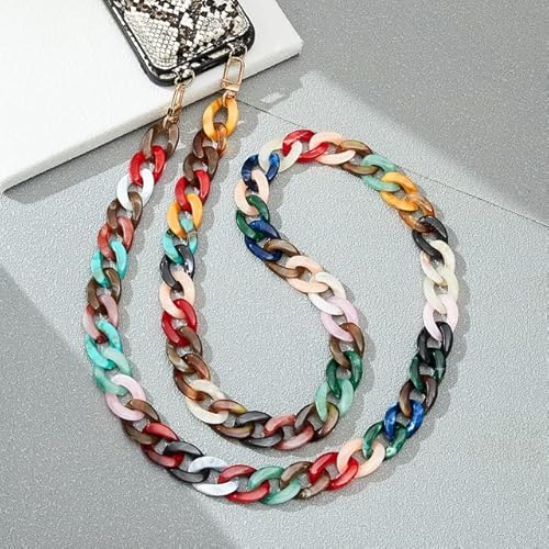 QIUMING 110 cm Lange Stil Schräg Hängen Handy Kette Schmuck Mode Acryl Telefon Gurt Schnur Anti-Verlust Handy Fall Lanyard QIUMING 110 cm Lange Stil Schräg Hängen Handy Kette Schmuck Mode Acryl Telefon Gurt Schnur Anti-Verlust Handy Fall Lanyard von QIUMING