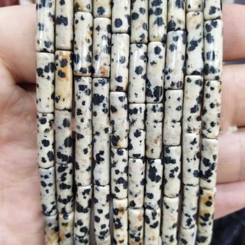 QIUMING 30 Stücke 4 * 13mm Türkis Kristall Naturstein Zylindrischen Lange Gerade Rohr Lose Spacer Perlen Für Schmuck Machen DIY Armband QIUMING 30 Stücke 4 * 13mm Türkis Kristall Naturstein Zylindrischen Lange Gerade Rohr Lose Spacer Perlen Für Schmuck Machen DIY Armband von QIUMING