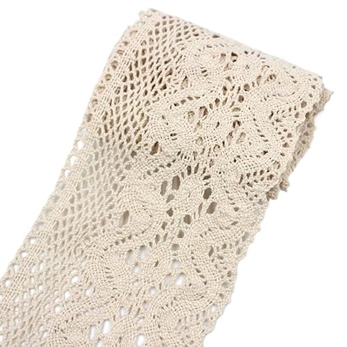 QIUSHIBO Spitzenband 2 Yards/Lot 10 cm Beige Baumwolle Spitzenbesatz Handarbeit Nähen Patchwork Kleidungsstücke Zubehör Hochzeit Party Kleid Handwerk Band Spitzenborte QIUSHIBO Spitzenband 2 Yards/Lot 10 cm Beige Baumwolle Spitzenbesatz Handarbeit Nähen Patchwork Kleidungsstücke Zubehör Hochzeit Party Kleid Handwerk Band Spitzenborte von QIUSHIBO