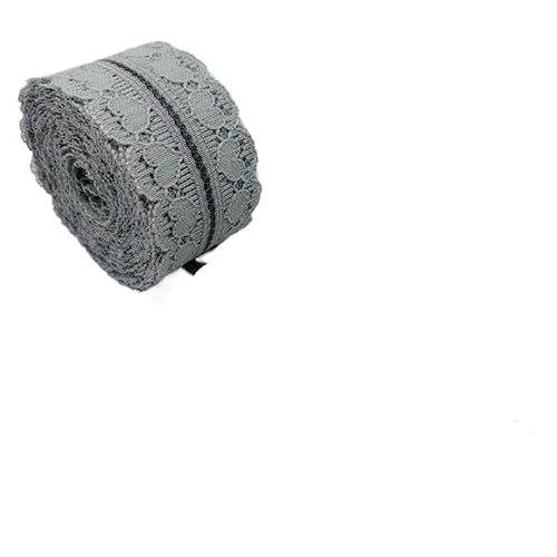 QIUSHIBO Spitzenband 5 Yards 30 mm Spitzenband in Herzform, bilaterales Kunsthandwerk, bestickter Netz-Spitzenbesatz, Nähen, Stoffband, Rock-Zubehör Spitzenborte(07) von QIUSHIBO