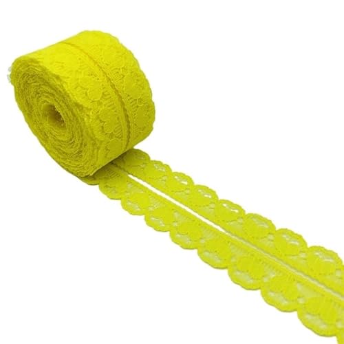 QIUSHIBO Spitzenband 5 Yards 30 mm Spitzenband in Herzform, bilaterales Kunsthandwerk, bestickter Netz-Spitzenbesatz, Nähen, Stoffband, Rock-Zubehör Spitzenborte(11) von QIUSHIBO