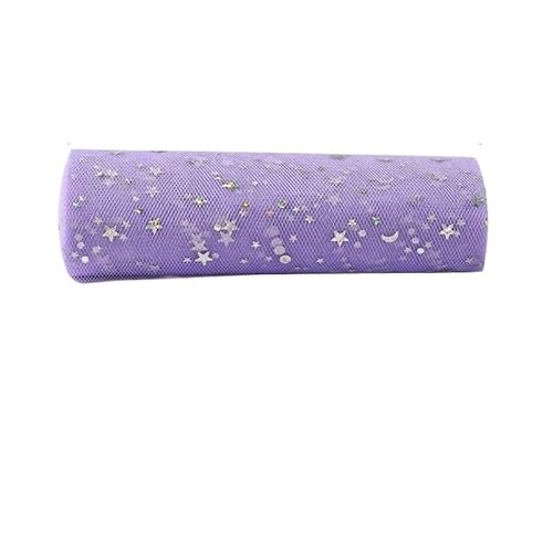 QIUSHIBO TüLlrolle 2 Stücke 15cm 10/25 Yards Glitter Pailletten Tüll Rolle Tutu Hochzeit Dekoration DIY Handwerk Geburtstag Party Supplies TüLl Stoff Rolle(10 Yards 08) von QIUSHIBO