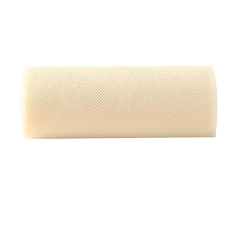 QIUSHIBO TüLlrolle 2 Stücke 15cm 10/25 Yards Glitter Pailletten Tüll Rolle Tutu Hochzeit Dekoration DIY Handwerk Geburtstag Party Supplies TüLl Stoff Rolle(25 Yards 01) von QIUSHIBO