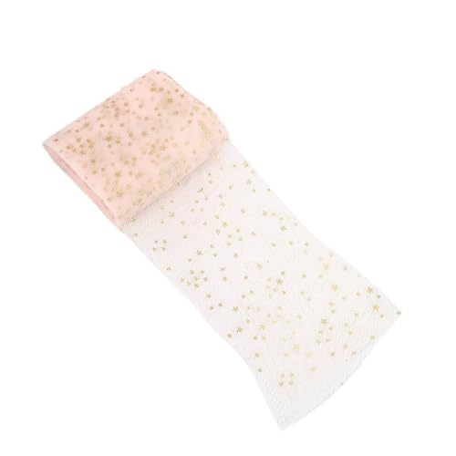 QIUSHIBO TüLlrolle Pailletten-Tüllrolle, 4,5 m, goldfarbener Glitzer, Sterne, Netz-Tüllrolle, Stoff, Nähzubehör, Dekoration for Hochzeiten, Geburtstage und Partys, 2 Stück TüLl Stoff Rolle(Beige) QIUSHIBO TüLlrolle Pailletten-Tüllrolle, 4,5 m, goldfarbener Glitzer, Sterne, Netz-Tüllrolle, Stoff, Nähzubehör, Dekoration for Hochzeiten, Geburtstage und Partys, 2 Stück TüLl Stoff Rolle(Beige) von QIUSHIBO