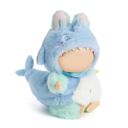 Kleidung für Puppen (Keine Puppe enthalten), 17/15cm Puppenkleidungsset für Puppenoutfit, Accessoires für Puppen,Blauhai von QIUTIMIY