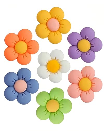 QLEUIFT 14 pcs Schuh Charms,Blumen Schuh Charms Blumen Schuhanhänger Schuhanstecker Blumen-anhänger Für Crocs Niedliche Schuhe Zubehör für Mädchen, Jungen und Erwachsene, 7 Farben QLEUIFT 14 pcs Schuh Charms,Blumen Schuh Charms Blumen Schuhanhänger Schuhanstecker Blumen-anhänger Für Crocs Niedliche Schuhe Zubehör für Mädchen, Jungen und Erwachsene, 7 Farben von QLEUIFT