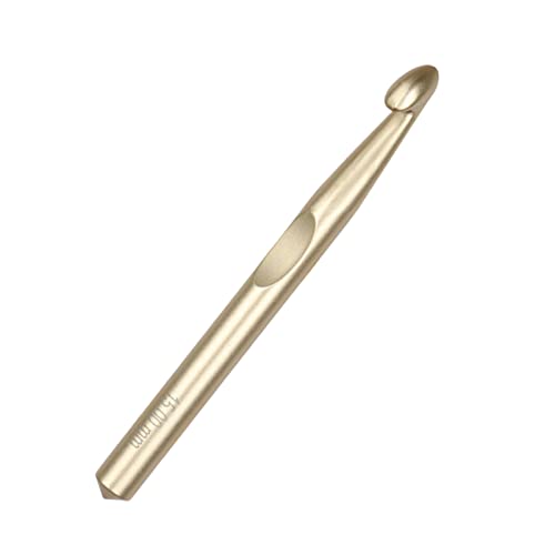 QLRFFLJOY 15 mm Häkelnadel Lange Häkelnadel Große Größe Metall Häkelnadeln DIY Garn Weben Werkzeuge zum Stricken von Decken, Teppichen und Schal (15,0 mm) von QLRFFLJOY