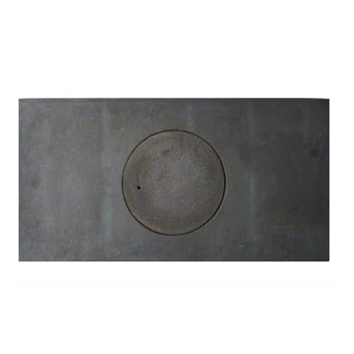 Ofenplatte zum Ofen Herdplatte Gussplatte Herdring Kochfeld aus Gusseisen 63 x 31,5 cm Ofenplatte zum Ofen Herdplatte Gussplatte Herdring Kochfeld aus Gusseisen 63 x 31,5 cm von QLS