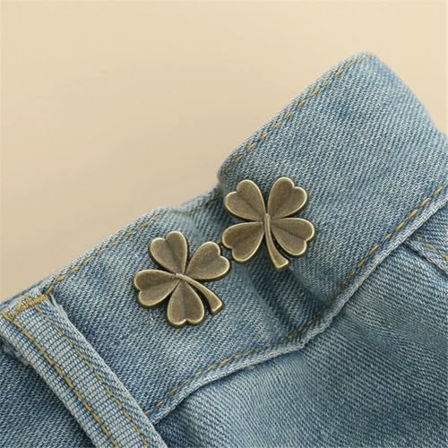 1 Pair Jeans Button Adjustable Clips for Pant Skirts Waist Tightener Buckle Snap Adjuster Pants Pin Retractable Button-D 1 Pair Jeans Button Adjustable Clips for Pant Skirts Waist Tightener Buckle Snap Adjuster Pants Pin Retractable Button-D von QOVBD