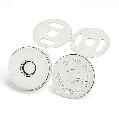 10 Sets/Packung Starke magnetische Druckknöpfe, Verschlüsse, Nieten, Pflaumenblüten, dünne Taschen, Teile, Zubehör, Adsorptionsschnalle, Silber K1617, 10 mm 10 Sets/Packung Starke magnetische Druckknöpfe, Verschlüsse, Nieten, Pflaumenblüten, dünne Taschen, Teile, Zubehör, Adsorptionsschnalle, Silber K1617, 10 mm von QOVBD