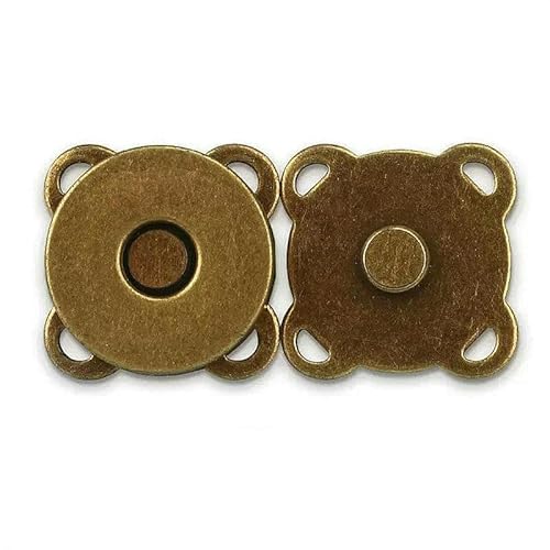 10 Sets/Packung Starke magnetische Druckknöpfe Verschlüsse Nieten Pflaumenblüte Dünne Taschen Teile Zubehör Adsorptionsschnalle-Bronze K3233-18mm 10 Sets/Packung Starke magnetische Druckknöpfe Verschlüsse Nieten Pflaumenblüte Dünne Taschen Teile Zubehör Adsorptionsschnalle-Bronze K3233-18mm von QOVBD