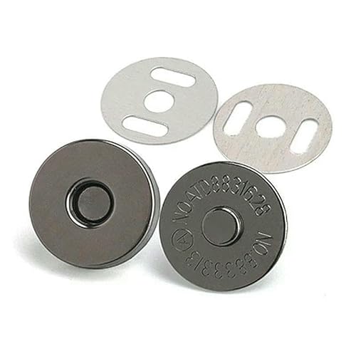 10 Sets/Packung Starke magnetische Druckknöpfe Verschlüsse Verschlüsse Nieten Pflaumenblüte Dünne Taschen Teile Zubehör Adsorptionsschnalle-Schwarz K1617-10mm 10 Sets/Packung Starke magnetische Druckknöpfe Verschlüsse Verschlüsse Nieten Pflaumenblüte Dünne Taschen Teile Zubehör Adsorptionsschnalle-Schwarz K1617-10mm von QOVBD
