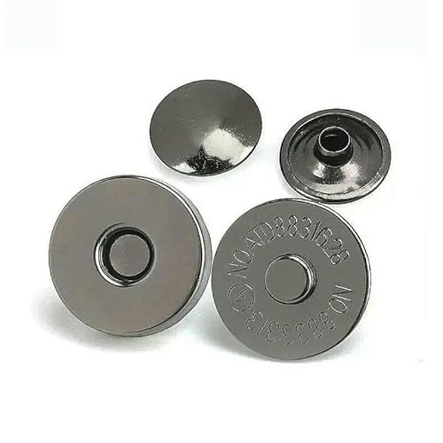 10 Sets/Packung Starke magnetische Druckknöpfe Verschlüsse Verschlüsse Nieten Pflaumenblüte Dünne Taschen Teile Zubehör Adsorptionsschnalle-Schwarze Pistole K72-14,0 mm 10 Sets/Packung Starke magnetische Druckknöpfe Verschlüsse Verschlüsse Nieten Pflaumenblüte Dünne Taschen Teile Zubehör Adsorptionsschnalle-Schwarze Pistole K72-14,0 mm von QOVBD