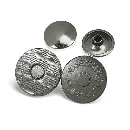 10 Sets/Packung Starke magnetische Druckknöpfe Verschlüsse Verschlüsse Nieten Pflaumenblüte Dünne Taschen Teile Zubehör Adsorptionsschnalle-Schwarze Pistole K73-14,0 mm 10 Sets/Packung Starke magnetische Druckknöpfe Verschlüsse Verschlüsse Nieten Pflaumenblüte Dünne Taschen Teile Zubehör Adsorptionsschnalle-Schwarze Pistole K73-14,0 mm von QOVBD