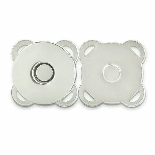 10 Sets/Packung Starke magnetische Druckknöpfe Verschlüsse Verschlüsse Nieten Pflaumenblüte Dünne Taschen Teile Zubehör Adsorptionsschnalle-Silber K3233-10mm 10 Sets/Packung Starke magnetische Druckknöpfe Verschlüsse Verschlüsse Nieten Pflaumenblüte Dünne Taschen Teile Zubehör Adsorptionsschnalle-Silber K3233-10mm von QOVBD