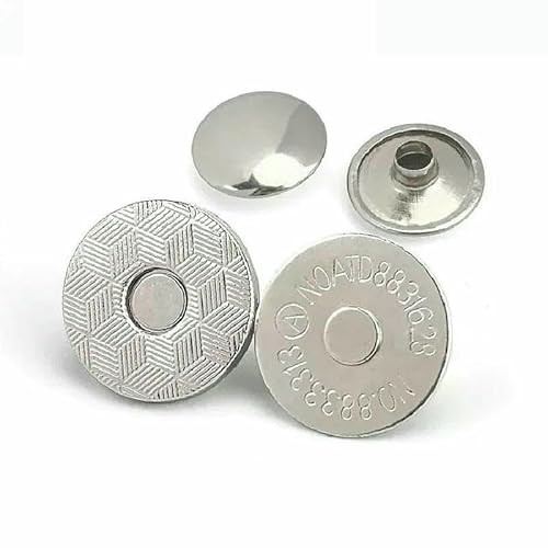 10 Sets/Packung Starke magnetische Druckknöpfe Verschlüsse Verschlüsse Nieten Pflaumenblüte Dünne Taschen Teile Zubehör Adsorptionsschnalle-Silber K73-10mm 10 Sets/Packung Starke magnetische Druckknöpfe Verschlüsse Verschlüsse Nieten Pflaumenblüte Dünne Taschen Teile Zubehör Adsorptionsschnalle-Silber K73-10mm von QOVBD
