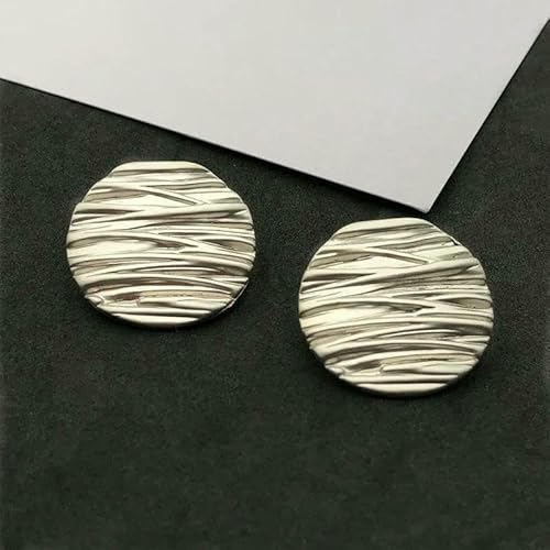 10 Stück/Lot Modischer Streifen-Metallknopf zum Nähen von Windjacken, Boutique-Knöpfen, dekorativ, 5-167-2-25MM von QOVBD