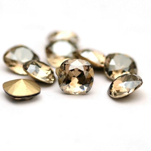 10 Stück mehrfarbige Strasssteine, 5A, Glaskristallkissen, Schmuckdekorationen, lose zum Aufkleben auf Nailart-Strasssteine, Strass für Kleidungsstücke, Flecken, 6 mm, 10 Stück 10 Stück mehrfarbige Strasssteine, 5A, Glaskristallkissen, Schmuckdekorationen, lose zum Aufkleben auf Nailart-Strasssteine, Strass für Kleidungsstücke, Flecken, 6 mm, 10 Stück von QOVBD