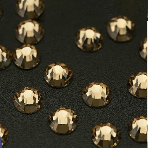 10.000 Stück, Großhandel, Glas-Strasssteine ohne Hotfix, Glitzerkristall, flache Rückseite, Strass, Edelstein, Nagelkunst, Diamant-Dekoration, 007 Lt.Co.Topaz-SS8 – 10.000 Stück, Großhandel, Glas-Strasssteine ohne Hotfix, Glitzerkristall, flache Rückseite, Strass, Edelstein, Nagelkunst, Diamant-Dekoration, 007 Lt.Co.Topaz-SS8 – von QOVBD