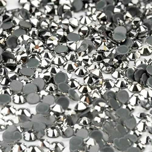 10.000 Stück Großhandels-Glaskristall-Hotfix-Strasssteine mit flacher Rückseite, Glitzer-Strasssteine für DIY-Stoffkleidungsstücke, 066 Labrador-SS8 – 10.000 (Stück) von QOVBD