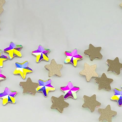100/500/1440 Stück Kristall-Strasssteine in Glasform, Kristall AB, flache Rückseite, Glitzersteine für DIY-Nagelkunst-Dekorationen, SAB-Serie, 6 x 6 mm – SAB37, 1440 100/500/1440 Stück Kristall-Strasssteine in Glasform, Kristall AB, flache Rückseite, Glitzersteine für DIY-Nagelkunst-Dekorationen, SAB-Serie, 6 x 6 mm – SAB37, 1440 von QOVBD