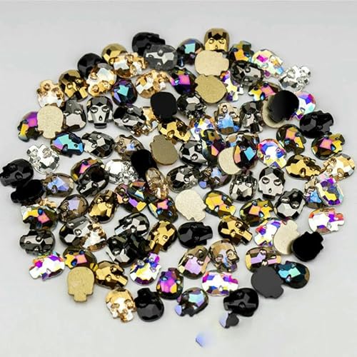 100/500 Stück Neueste Mix-Form Glaskristall-Strasssteine Flatback Strass Glitzersteine für Nailart-Zubehör DIY-Dekoration-SKE-500 Stück 100/500 Stück Neueste Mix-Form Glaskristall-Strasssteine Flatback Strass Glitzersteine für Nailart-Zubehör DIY-Dekoration-SKE-500 Stück von QOVBD