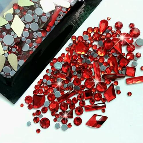 100 Stück 6 mm Aurora Schmetterling Nail Art Charms Harz Kawaii Zubehör Mini 3D Schmetterling Nagel Strass DIY Nail Art Dekorationen-ZD-0114-7 von QOVBD