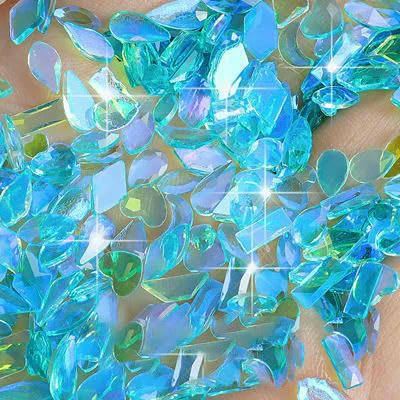 100 Stück Aurora Diamond Nail Art Decor AB Flatback Mix-Shaped 3D Nagel Strass Symphonie Kristallglas Fingernagel Nagel Stein &*&-18 100 Stück Aurora Diamond Nail Art Decor AB Flatback Mix-Shaped 3D Nagel Strass Symphonie Kristallglas Fingernagel Nagel Stein &*&-18 von QOVBD