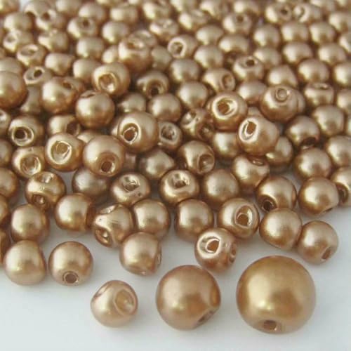 100 Stück Kleiderknöpfe, modisches Seitenloch, 6 mm/8 mm/10 mm, Perlmuttknöpfe, DIY-Nähzubehör, siehe Braun, Durchmesser 8 mm von QOVBD