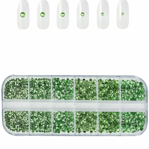 10000 Stück gemischte Farben, Mini-Nagel-Strasssteine, Glitzer-Kristallsteine, Perlen, flache Rückseite, Diamant-Nagel-Charms, Teile, Maniküre-Zubehör, 3 10000 Stück gemischte Farben, Mini-Nagel-Strasssteine, Glitzer-Kristallsteine, Perlen, flache Rückseite, Diamant-Nagel-Charms, Teile, Maniküre-Zubehör, 3 von QOVBD