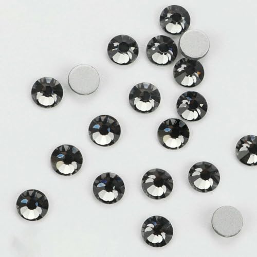 101–133 Kaltfixierungskristalle, flache Rückseite, silberne Rückseite, nicht Hotfix-Strasssteine für Taschen, Schuhe, Kleidungsstücke, Telefon, DIY-Nagelkunst, 104 Schwarzer Diamant, 3,0 mm SS10 101–133 Kaltfixierungskristalle, flache Rückseite, silberne Rückseite, nicht Hotfix-Strasssteine für Taschen, Schuhe, Kleidungsstücke, Telefon, DIY-Nagelkunst, 104 Schwarzer Diamant, 3,0 mm SS10 von QOVBD