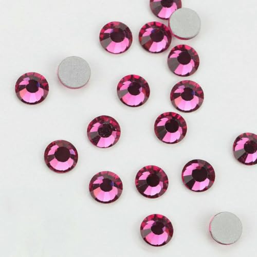 101–133 Kaltfixierungskristalle, flache Rückseite, silberne Rückseite, nicht Hotfix-Strasssteine für Taschen, Schuhe, Kleidungsstücke, Telefon, DIY-Nagelkunst, 126 Fuchsia, 5 mm, SS20, 1440 Stüc 101–133 Kaltfixierungskristalle, flache Rückseite, silberne Rückseite, nicht Hotfix-Strasssteine für Taschen, Schuhe, Kleidungsstücke, Telefon, DIY-Nagelkunst, 126 Fuchsia, 5 mm, SS20, 1440 Stüc von QOVBD