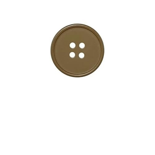 10PCS15mm/25mm Eye-catching Resin Buttons for DIY Fashion Accessories and Garments, Round Design with Four Holes-khaki-10pcs-15mm 10PCS15mm/25mm Eye-catching Resin Buttons for DIY Fashion Accessories and Garments, Round Design with Four Holes-khaki-10pcs-15mm von QOVBD