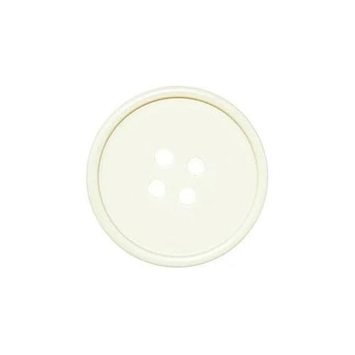 10PCS15mm/25mm Eye-catching Resin Buttons for DIY Fashion Accessories and Garments, Round Design with Four Holes-white-10pcs-15mm 10PCS15mm/25mm Eye-catching Resin Buttons for DIY Fashion Accessories and Garments, Round Design with Four Holes-white-10pcs-15mm von QOVBD