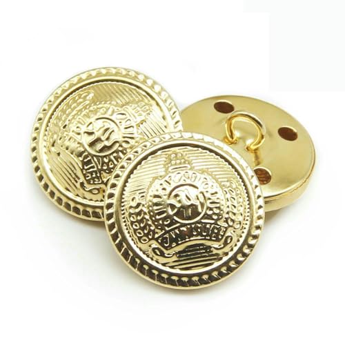 10pcs/lot 15/18/20/23/25mm vintage copper metal buttons garment overcoat sewing accessories buttons for clothing crafts DIY-NO01-15mm 10pcs/lot 15/18/20/23/25mm vintage copper metal buttons garment overcoat sewing accessories buttons for clothing crafts DIY-NO01-15mm von QOVBD