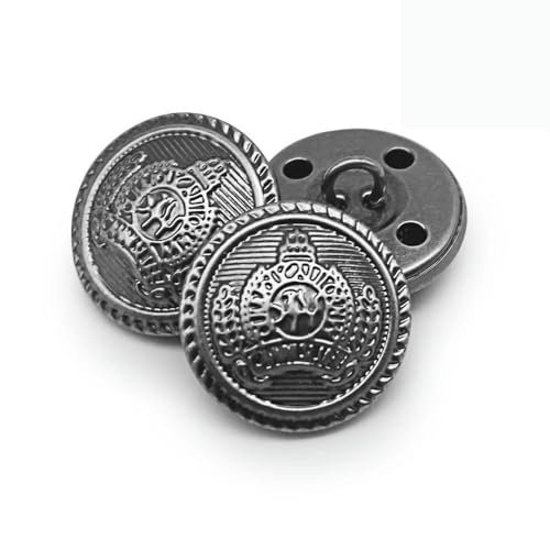 10pcs/lot 15/18/20/23/25mm vintage copper metal buttons garment overcoat sewing accessories buttons for clothing crafts DIY-NO19-15mm 10pcs/lot 15/18/20/23/25mm vintage copper metal buttons garment overcoat sewing accessories buttons for clothing crafts DIY-NO19-15mm von QOVBD