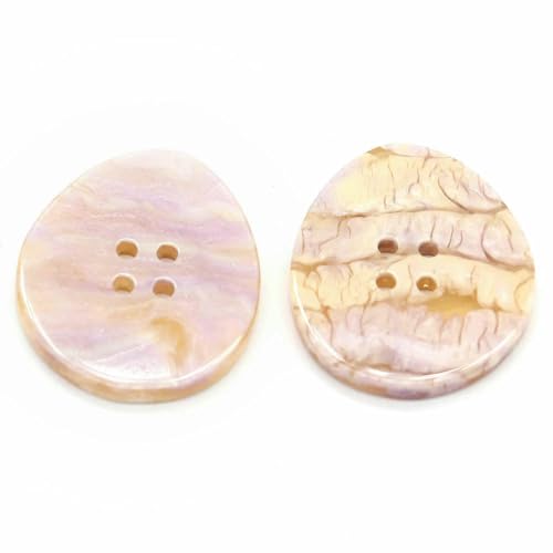 13/18/25/28 mm süße lila Harzknöpfe für Kleidung, Mode, Damen, Hemd, Mantel, Kleid, unregelmäßige Form, handgefertigtes Nähzubehör, oval, 18 mm, 20 Stück 13/18/25/28 mm süße lila Harzknöpfe für Kleidung, Mode, Damen, Hemd, Mantel, Kleid, unregelmäßige Form, handgefertigtes Nähzubehör, oval, 18 mm, 20 Stück von QOVBD