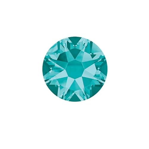 16 Facettenschliff SS10 SS16 SS20 SS30 2088 Hyazinth AB Glas Flatback Strass Glas Nail Art Kristallstein Nicht Hotfix Strass-Blauer Zirkon-ss16 1440 Stück von QOVBD