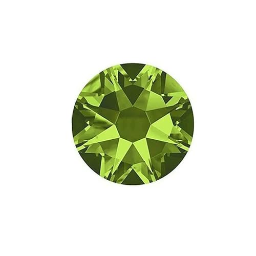 16 Facettenschliff SS10 SS16 SS20 SS30 2088 Hyazinth AB Glas Flatback Strass Glas Nail Art Kristallstein Nicht Hotfix Strass-Olivin-ss20 1440 Stück von QOVBD