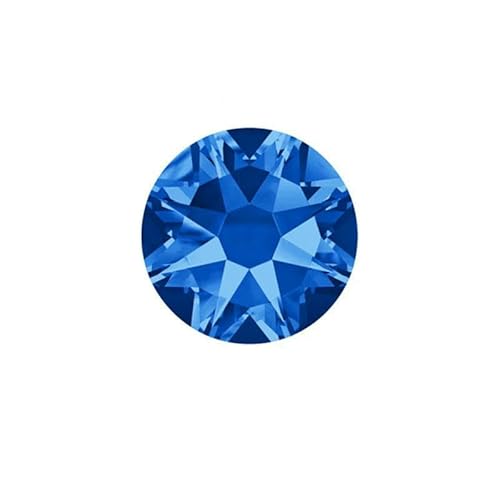 16 Facettenschliff SS10 SS16 SS20 SS30 2088 Hyazinth AB Glas Flatback Strass Glas Nail Art Kristallstein Nicht Hotfix Strass-Saphir-ss20 1440 Stück von QOVBD