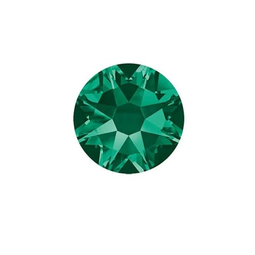16 Facettenschliff SS10 SS16 SS20 SS30 2088 Hyazinth AB Glas Flatback Strass Glas Nail Art Kristallstein Nicht Hotfix Strass-Smaragdgrün-ss10 1440 Stück von QOVBD