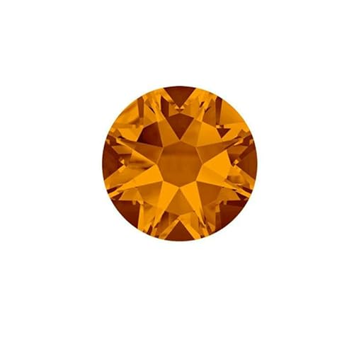 16 Facettenschliff SS10 SS16 SS20 SS30 2088 Hyazinth AB Glas Flatback Strass Glas Nail Art Kristallstein Nicht Hotfix Strass-Topas-ss20 1440 Stück von QOVBD