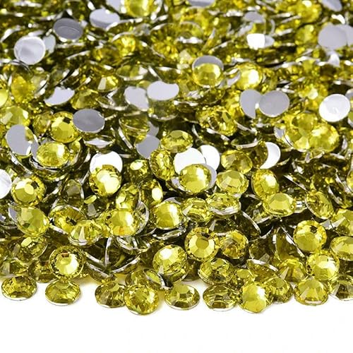2 mm – 6 mm, rund, nicht Hotfix, Glitzer, Bling, Maniküre-Strass, silberfarben, flache Rückseite, Harz-Strasssteine, zum Aufkleben, Perlen, Nailart, Nagel-Edelsteine, DIY, 2 mm – 6 mm, rund, nicht Hotfix, Glitzer, Bling, Maniküre-Strass, silberfarben, flache Rückseite, Harz-Strasssteine, zum Aufkleben, Perlen, Nailart, Nagel-Edelsteine, DIY, von QOVBD