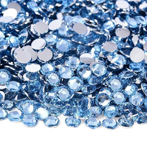 2 mm – 6 mm, rund, nicht Hotfix, Glitzer, Bling, Maniküre-Strass, silberfarben, flache Rückseite, Harz-Strasssteine, zum Aufkleben, Perlen, Nailart, Nagel-Edelsteine, DIY, 2 mm – 6 mm, rund, nicht Hotfix, Glitzer, Bling, Maniküre-Strass, silberfarben, flache Rückseite, Harz-Strasssteine, zum Aufkleben, Perlen, Nailart, Nagel-Edelsteine, DIY, von QOVBD