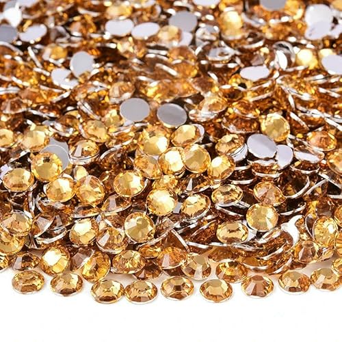 2 mm – 6 mm, rund, nicht Hotfix, Glitzer, Bling, Maniküre-Strass, silberfarben, flache Rückseite, Harz-Strasssteine, zum Aufkleben, Perlen, Nailart, Nagel-Edelsteine, DIY, 2 mm – 6 mm, rund, nicht Hotfix, Glitzer, Bling, Maniküre-Strass, silberfarben, flache Rückseite, Harz-Strasssteine, zum Aufkleben, Perlen, Nailart, Nagel-Edelsteine, DIY, von QOVBD