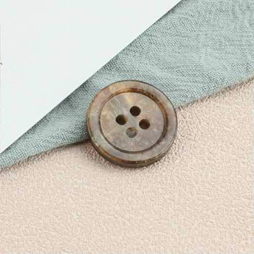 20pc 20mm imitation shell resin wide button-ZWT2416664-3 von QOVBD