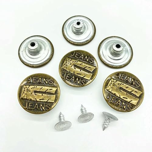 20pcs 20mm Bronze Fashion Metal Jeans Button Shank for Garment Pants Sewing Clothes Accseeories Handmade-08 20pcs 20mm Bronze Fashion Metal Jeans Button Shank for Garment Pants Sewing Clothes Accseeories Handmade-08 von QOVBD