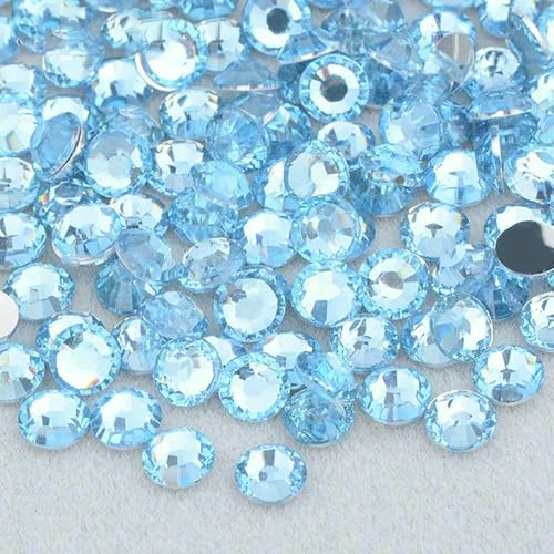 3,0 mm, 4,0 mm, 5 mm, 6 mm, Jelly Pink AB-Farbe, flache Rückseite, Strasssteine, Harzkristall-Strass-Applikationen, runde Nagelsteine für Heimwerkerarbeiten, A01 Hellsaphir, 5 mm, 500 S 3,0 mm, 4,0 mm, 5 mm, 6 mm, Jelly Pink AB-Farbe, flache Rückseite, Strasssteine, Harzkristall-Strass-Applikationen, runde Nagelsteine für Heimwerkerarbeiten, A01 Hellsaphir, 5 mm, 500 S von QOVBD