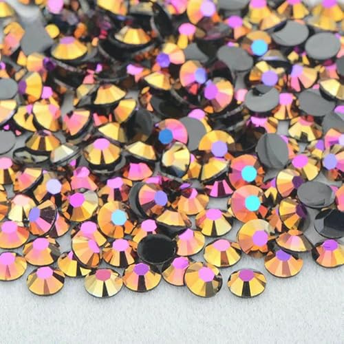 3,0 mm, 4,0 mm, 5 mm, 6 mm, Jelly Pink AB-Farbe, flache Rückseite, Strasssteine, Harzkristall-Strass-Applikationen, runde Nagelsteine für Heimwerkerarbeiten – A57 Gold Rose AB – 4,0 m 3,0 mm, 4,0 mm, 5 mm, 6 mm, Jelly Pink AB-Farbe, flache Rückseite, Strasssteine, Harzkristall-Strass-Applikationen, runde Nagelsteine für Heimwerkerarbeiten – A57 Gold Rose AB – 4,0 m von QOVBD