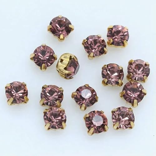 3/4/5/6/7/8/10 mm goldene Krallen zum Aufnähen, runde Strasssteine für Handarbeiten, DIY, Glaskristalle, Steine, Kleidung, Hochzeitskleid, Nähen, 26–10 mm, 36 Stück 3/4/5/6/7/8/10 mm goldene Krallen zum Aufnähen, runde Strasssteine für Handarbeiten, DIY, Glaskristalle, Steine, Kleidung, Hochzeitskleid, Nähen, 26–10 mm, 36 Stück von QOVBD